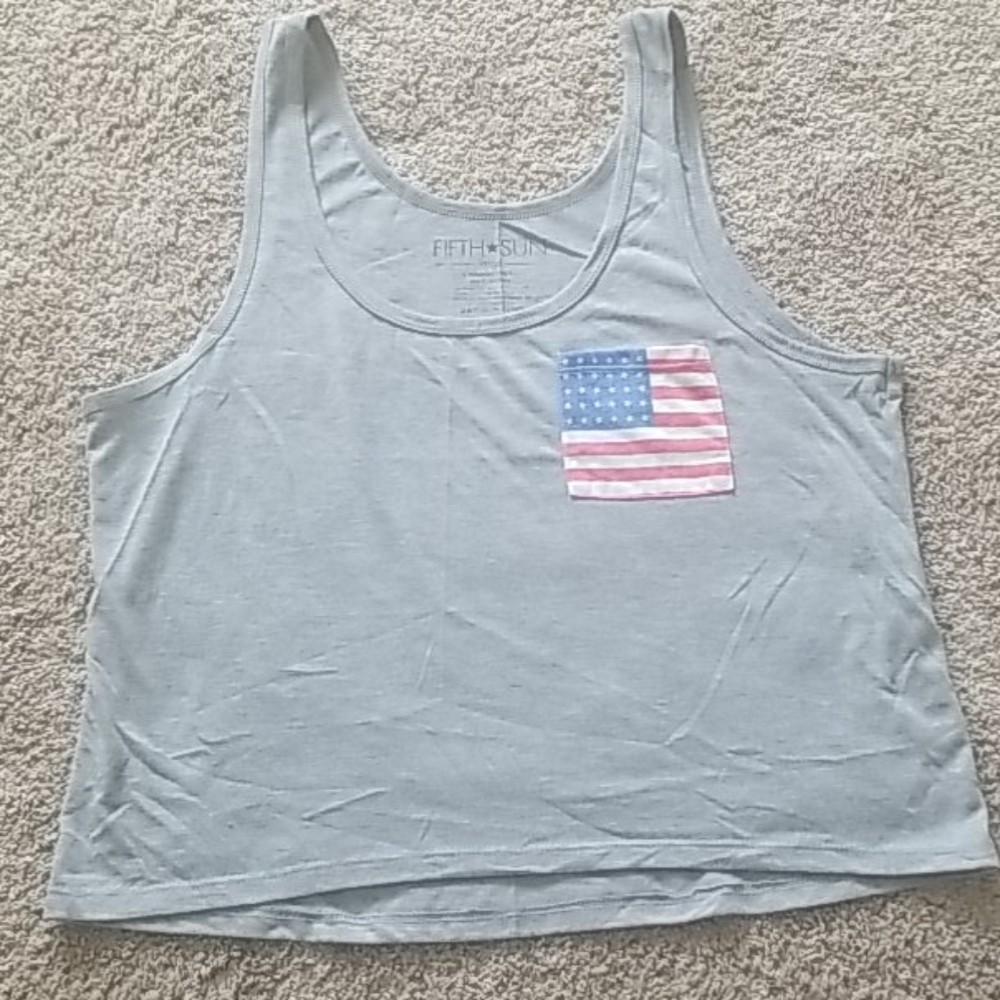 Gray tank top